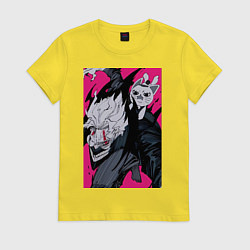 Женская футболка Дандадан Кэн Такакура