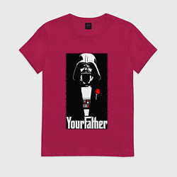 Женская футболка Крёстный отец Дарт Вейдер