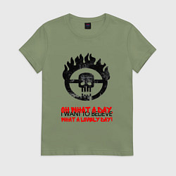 Женская футболка Безумный макс what a lovely day