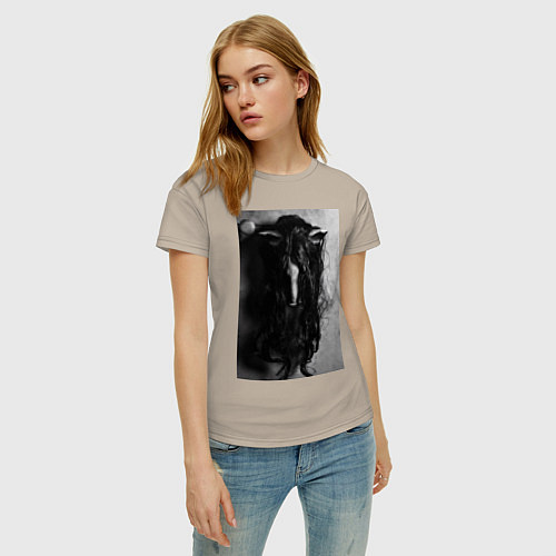 Женская футболка Пила 8 / Миндальный – фото 3