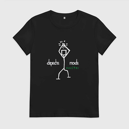 Женская футболка Depeche Mode - Exciter merch / Черный – фото 1