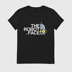 Футболка хлопковая женская Bander brand, цвет: черный