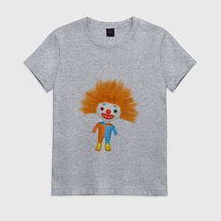 Женская футболка Рыжеволосый клоун