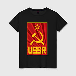Женская футболка USSR style