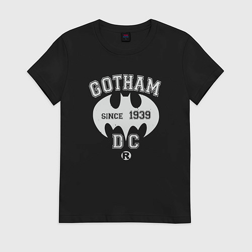 Женская футболка Gotham 1939 / Черный – фото 1