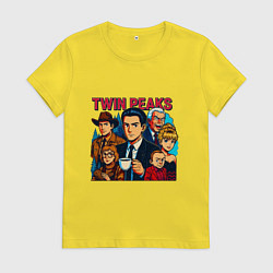 Женская футболка Twin Peaks Multi