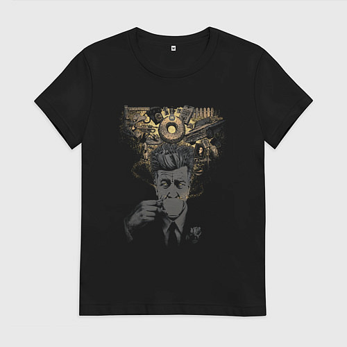 Женская футболка Кофе Линча / Черный – фото 1