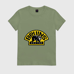 Женская футболка HC Boston Bruins Label