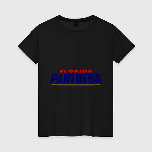 Женская футболка HC Florida Panthers Sign / Черный – фото 1