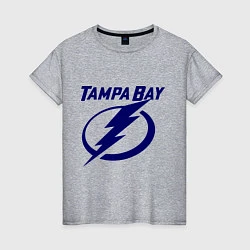 Футболка хлопковая женская HC Tampa Bay, цвет: меланж