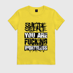 Женская футболка Suicide Silence: You are Fucking