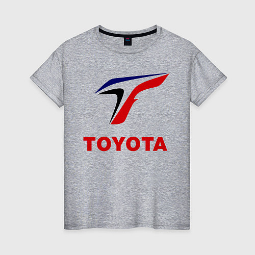 Женская футболка Тойота / Меланж – фото 1