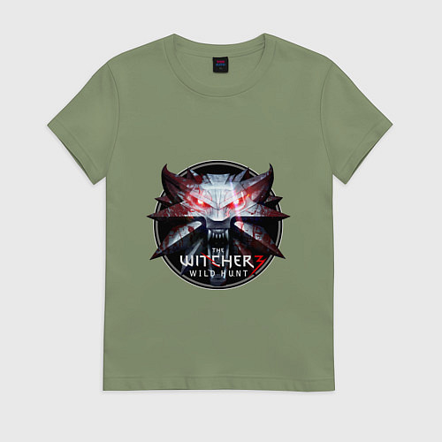 Женская футболка The Witcher 3 / Авокадо – фото 1