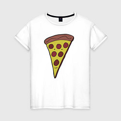 Женская футболка Pizza man