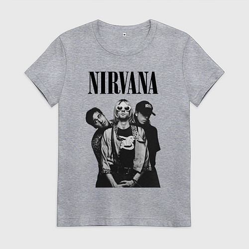 Женская футболка Nirvana Group / Меланж – фото 1