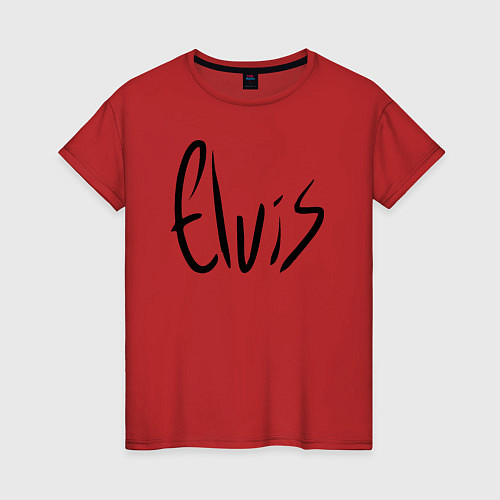 Женская футболка Elvis / Красный – фото 1