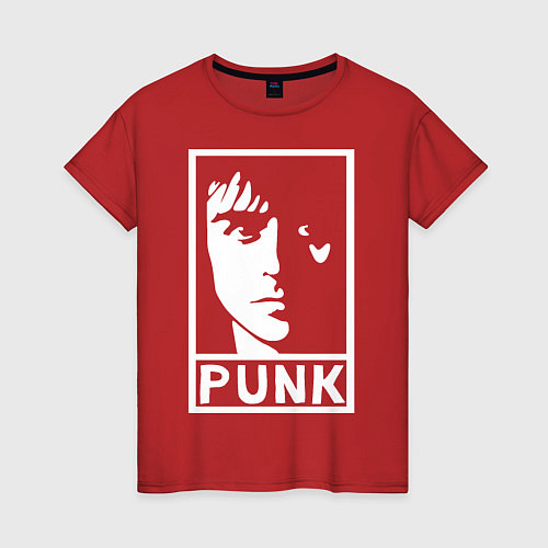 Женская футболка Green Day: Punk / Красный – фото 1