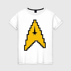 Женская футболка Star Trek: 8 bit