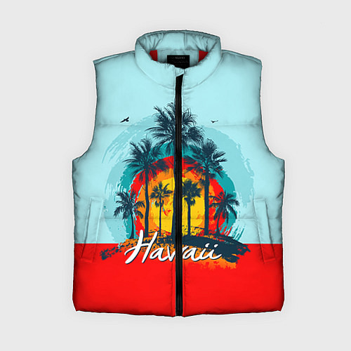 Женский жилет HAWAII 6 / 3D-Красный – фото 1