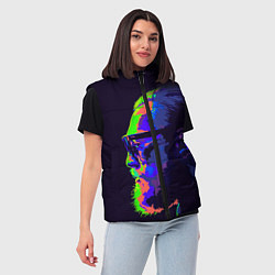 Женский жилет McGregor Neon, цвет: 3D-красный — фото 2