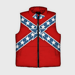 Женский жилет Флаг советской конфедерации
