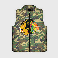Женский жилет Blackhawks Camouflage, цвет: 3D-светло-серый