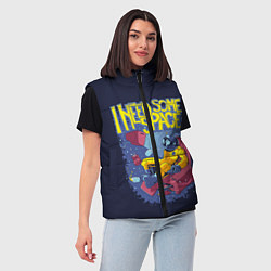 Женский жилет Небольшой отдых, цвет: 3D-красный — фото 2