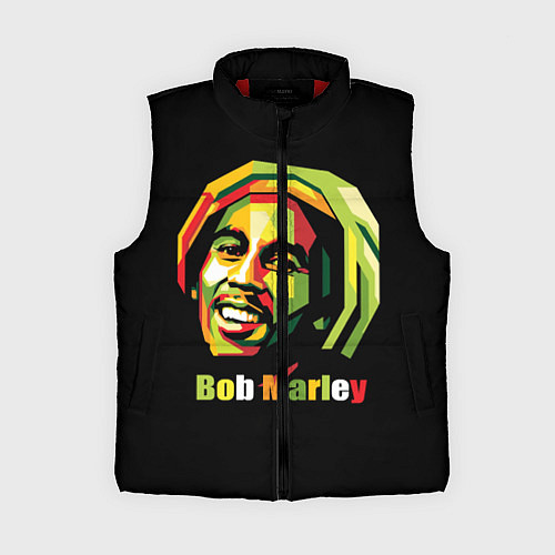 Женский жилет Bob Marley Smile / 3D-Красный – фото 1