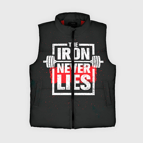 Женский жилет The iron never lies / 3D-Красный – фото 1