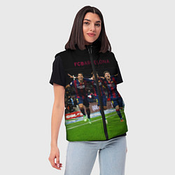 Женский жилет Barcelona6, цвет: 3D-красный — фото 2