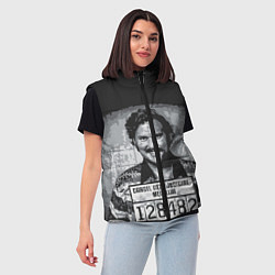 Женский жилет Pablo Escobar: Smile, цвет: 3D-красный — фото 2