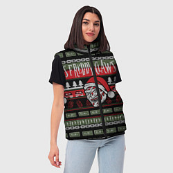 Женский жилет Freddy Christmas, цвет: 3D-светло-серый — фото 2