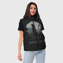 Женский жилет Sherlock World, цвет: 3D-черный — фото 2