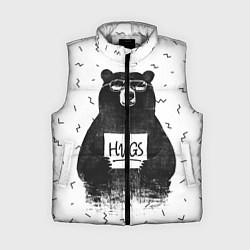 Женский жилет Bear Hugs, цвет: 3D-светло-серый