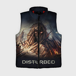 Женский жилет Disturbed: Skull Mountain, цвет: 3D-красный