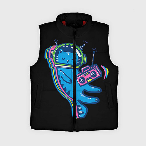 Женский жилет Космокот 1 / 3D-Красный – фото 1