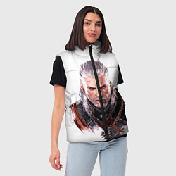 Женский жилет Геральт, цвет: 3D-черный — фото 2