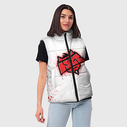 Женский жилет HellRaisers: White collection, цвет: 3D-светло-серый — фото 2