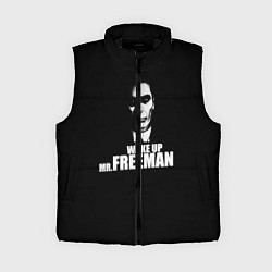 Женский жилет Wake up Mr. Freeman, цвет: 3D-черный
