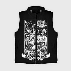 Женский жилет Dethklok: Metalocalypse, цвет: 3D-светло-серый