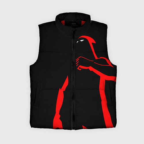 Женский жилет Dethklok: Dark Man / 3D-Красный – фото 1