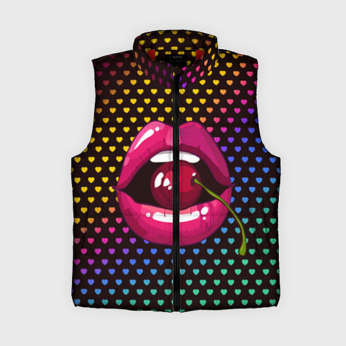 Женский жилет Pop art / 3D-Красный – фото 1