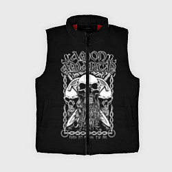 Женский жилет Amon Amarth: Trio Skulls, цвет: 3D-красный