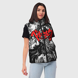 Женский жилет Berserk, цвет: 3D-черный — фото 2