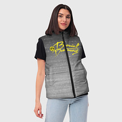 Женский жилет Borussia Dortmund - New Design 2022, цвет: 3D-светло-серый — фото 2