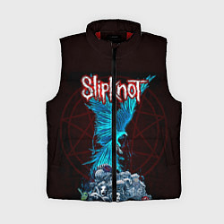 Женский жилет Орел группа Slipknot, цвет: 3D-красный