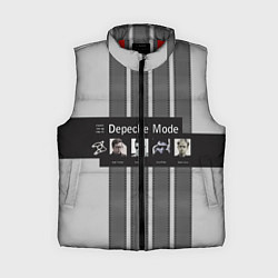 Женский жилет Группа Depeche Mode, цвет: 3D-красный