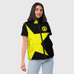 Женский жилет FC Borussia Dortmund: Star, цвет: 3D-красный — фото 2