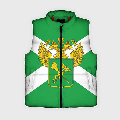 Женский жилет Таможня / 3D-Красный – фото 1