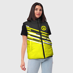 Женский жилет Borussia FC: Sport Line 2018, цвет: 3D-красный — фото 2